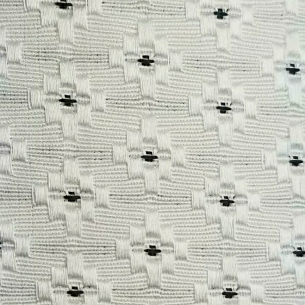 Talbots Pleated Geometric Pattern A-Line Dress - image 4